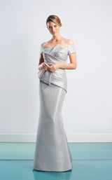 Daymor 1477 Dress Silver