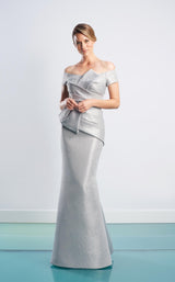 3 of 10 Daymor 1477 Dress Silver