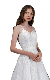 6 of 8 Nina Canacci 1508 Dress Ivory