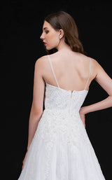 7 of 8 Nina Canacci 1508 Dress Ivory