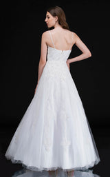 3 of 8 Nina Canacci 1508 Dress Ivory