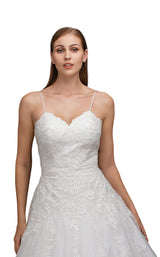 5 of 8 Nina Canacci 1508 Dress Ivory
