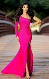 2 of 3 Cecilia Couture 1514 Neon Pink