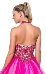 4 of 4 Terani 151P0008A Fuchsia