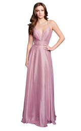 1 of 8 Nina Canacci 1520 Dress Mauve