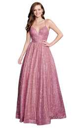 1 of 6 Nina Canacci 1531 Dress Purple
