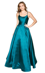 1 of 8 Nina Canacci 1532 Dress Emerald