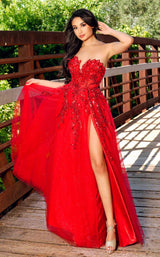 2 of 3 Cecilia Couture 1540 Red