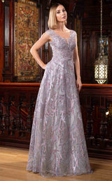 1 of 8 Daymor 1553 Dress Pink-Silver