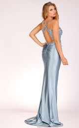 2 of 2 Cecilia Couture 1555 Steel Blue