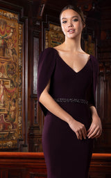 12 of 14 Daymor 1556 Dress Aubergine