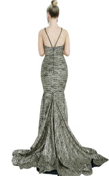 3 of 8 Jovani 1559 Black/Gold