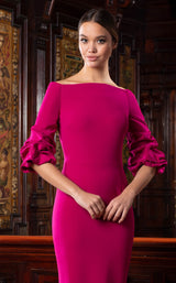 13 of 15 Daymor 1559 Dress Fuchsia