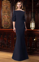 5 of 15 Daymor 1559 Dress Navy
