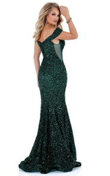 3 of 4 Cecilia Couture 1559 Emerald