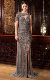 1 of 10 Daymor 1562 Dress Taupe