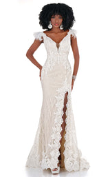 1 of 2 Cecilia Couture 1562 White