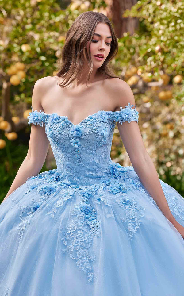 LaDivine 15702 Dress Light-Blue