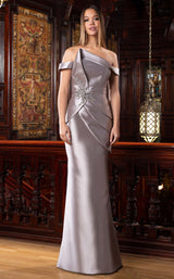 1 of 8 Daymor 1572 Dress Silver-Taupe