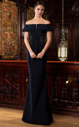 4 of 15 Daymor 1577 Dress Navy