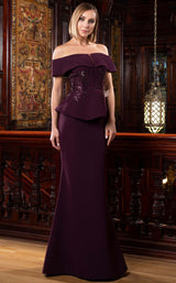 6 of 15 Daymor 1577 Dress Wine