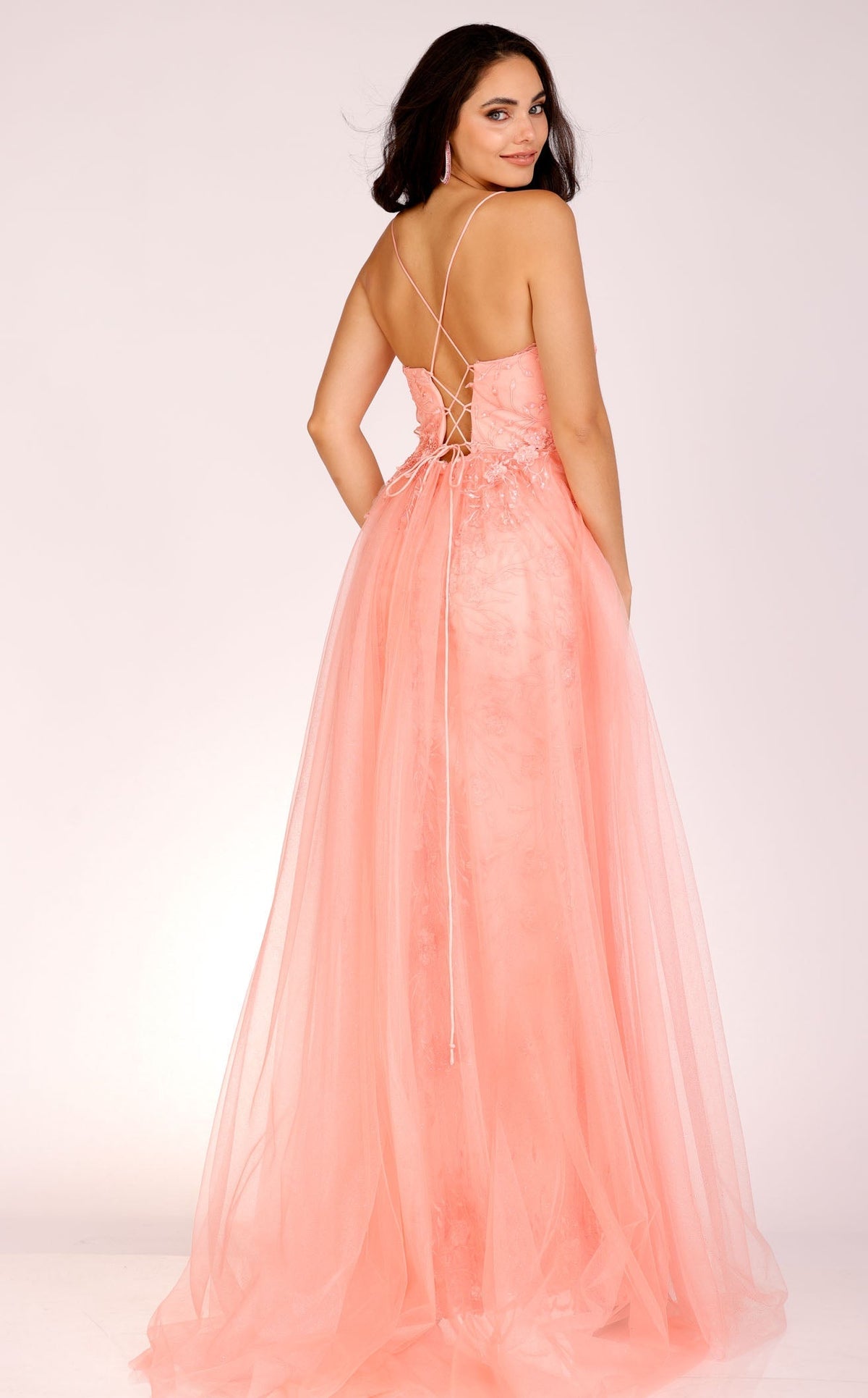 strapless open back dress Dulce Celia CATELINA Dress