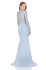 4 of 4 Terani 1611M0635 Powder Blue
