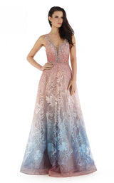 1 of 4 Morrell Maxie 16358 Dress Rose-Blue