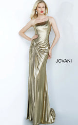 1 of 2 Jovani 1636 Gold