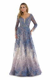 1 of 4 Morrell Maxie 16375 Dress Blue-Multi