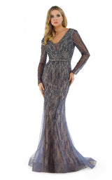 1 of 4 Morrell Maxie 16388 Dress Blue-Grey