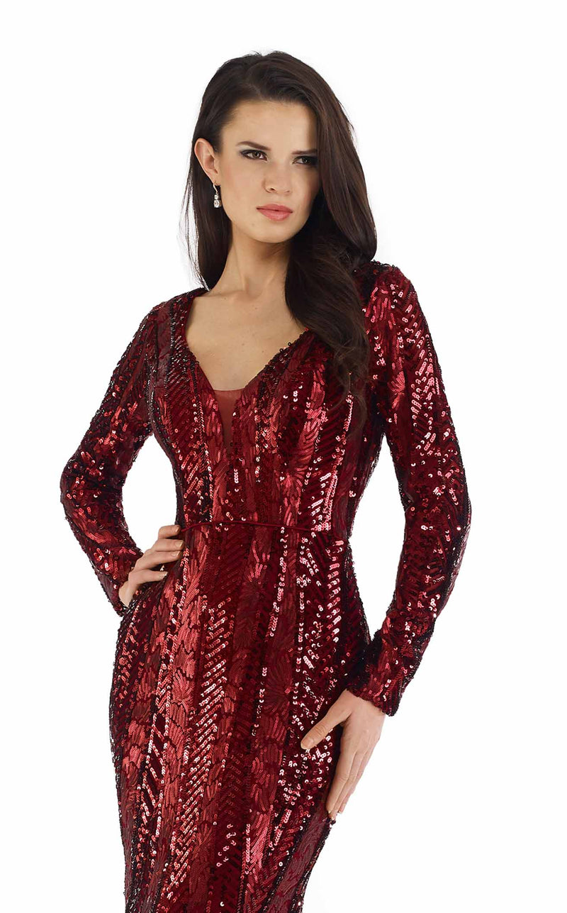 Morrell Maxie 16390 Dress Burgundy