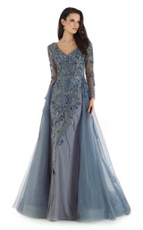 1 of 4 Morrell Maxie 16402 Dress Blue-Grey
