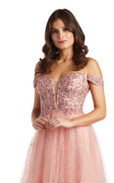 6 of 8 Morrell Maxie 16411 Dress Blush-Gold