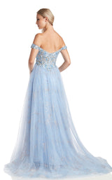 3 of 8 Morrell Maxie 16411 Dress Periwinkle-Gold