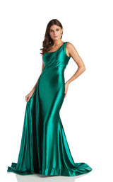 1 of 8 Morrell Maxie 16418 Dress Emerald