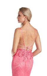 4 of 4 Morrell Maxie 16426 Dress Hot-Pink