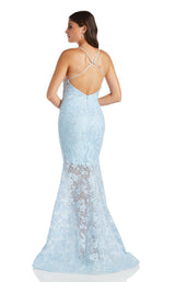 4 of 8 Morrell Maxie 16428 Dress Ice-Blue