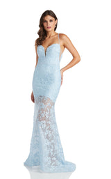 2 of 8 Morrell Maxie 16428 Dress Ice-Blue