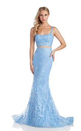 1 of 8 Morrell Maxie 16430 Dress Periwinkle