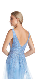8 of 8 Morrell Maxie 16431 Dress Periwinkle