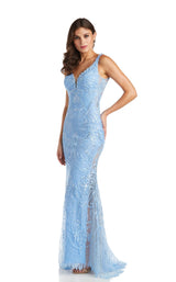 1 of 4 Morrell Maxie 16432 Dress Periwinkle