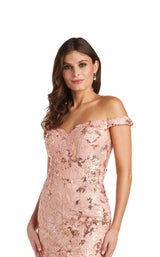 3 of 4 Morrell Maxie 16435 Dress Rose-Gold