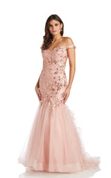 1 of 4 Morrell Maxie 16435 Dress Rose-Gold