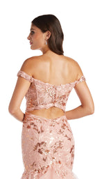 4 of 4 Morrell Maxie 16435 Dress Rose-Gold