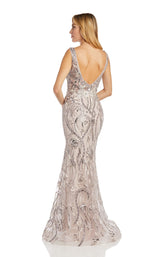 4 of 8 Morrell Maxie 16449 Dress Champagne