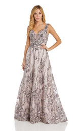 1 of 4 Morrell Maxie 16454 Dress Champagne