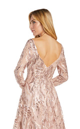 8 of 8 Morrell Maxie 16467 Dress Dark-Rose