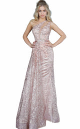 1 of 4 Jovani 1658 Rose Gold