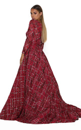 2 of 5 Portia and Scarlett 1703-RED Red